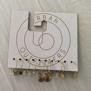 Urban outfitters hoop earrings (BRAND NEW)